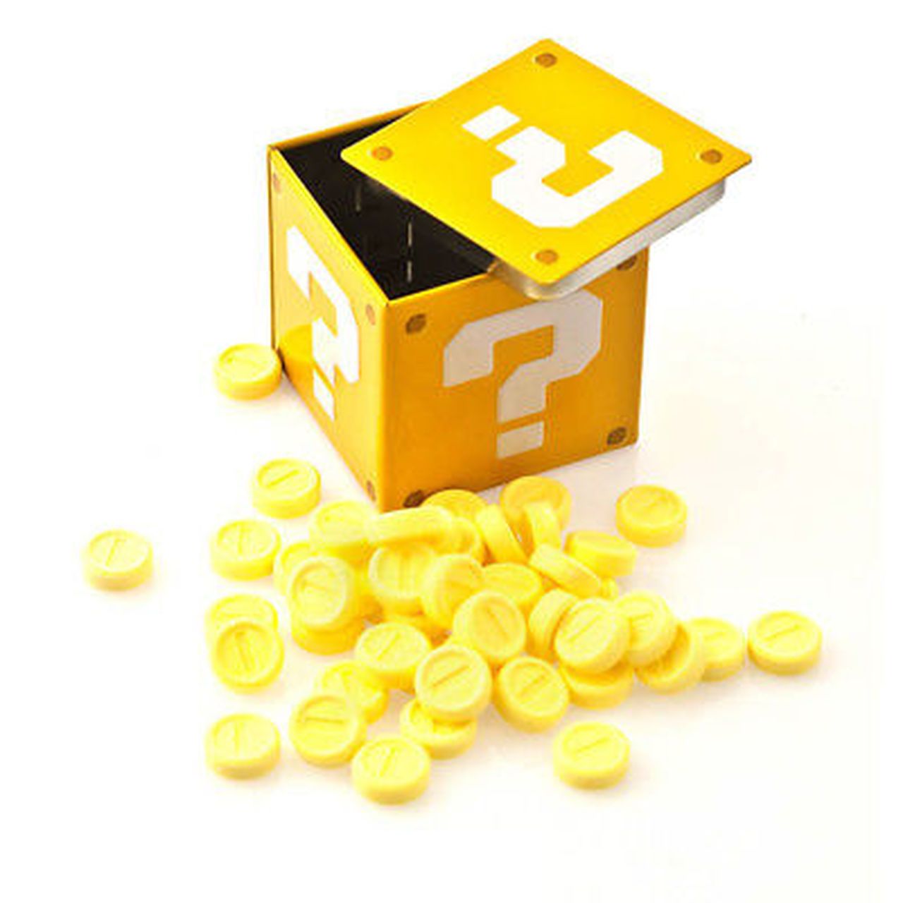 J2Games.com | Nintendo Question Mark Coin Box Candies (Toys) (Brand New).