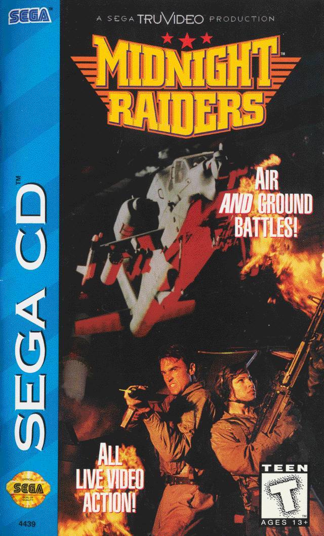 J2Games.com | Midnight Raiders (Sega CD) (Pre-Played - CIB - Good).