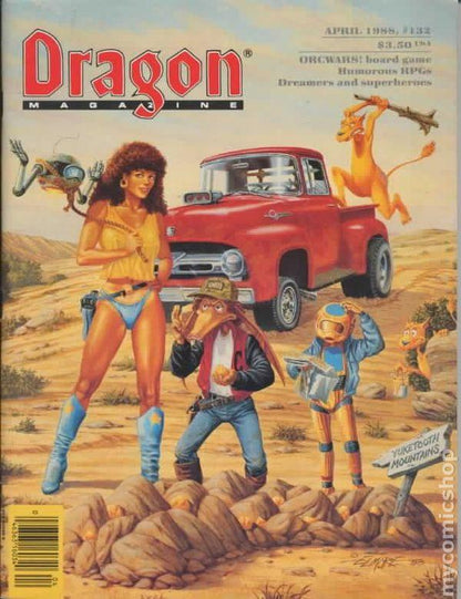 J2Games.com | Dragon Magazine Issue #132 Vol XII, No 11 April 1988 (Pre-Owned) (Pre-Played - CIB - Good).