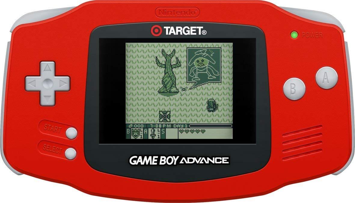 J2Games.com | Red Gameboy Advance System (Target Exclusive) (Gameboy Advance) (Pre-Played - Game System).