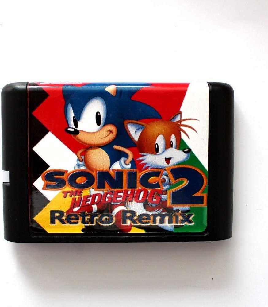 J2Games.com | Sonic 2 Retro Remix (Rom Hack) (Sega Genesis) (Pre-Played - Game Only).