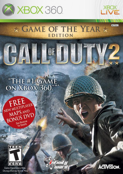 J2Games.com | Call of Duty 2: Game of the Year Edition (Xbox 360) (Pre-Played - CIB - Good).