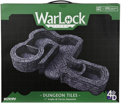 Warlock Tiles: Dungeon Tiles- 1 in. Angles & Curves Expansion (Toys)