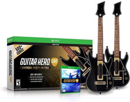 J2Games.com | Guitar Hero Live Supreme Party Edition 2 Pack Bundle  (Xbox One) (Pre-Played - Game Only).
