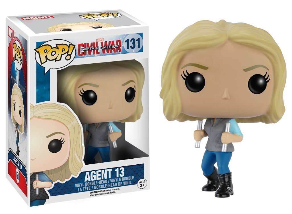 J2Games.com | POP! Marvel Captain America Civil War 131: Agent 13 (Brand New) (Funko).