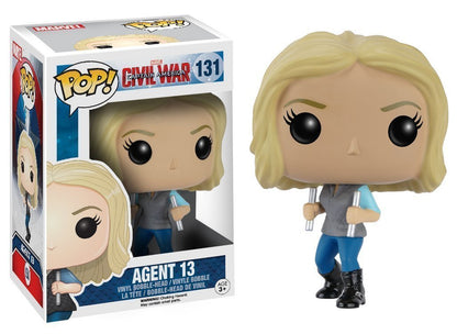 J2Games.com | POP! Marvel Captain America Civil War 131: Agent 13 (Brand New) (Funko).