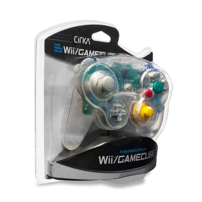 J2Games.com | Gamecube Wired Controller Clear (CirKa) (Brand New).