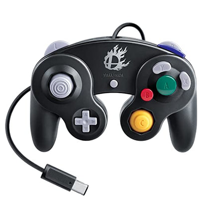 Nintendo Super Smash Bros. Black Classic Controller (Gamecube)