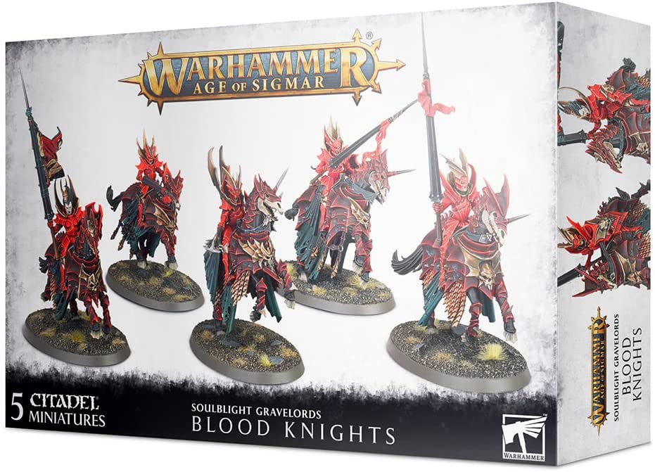 Warhammer Age of Sigmar Soulblight Gravelords Caballeros de sangre (Warhammer)