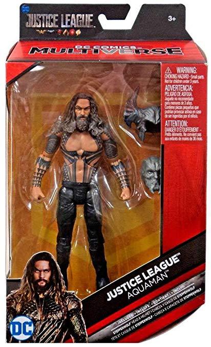 J2Games.com | DC Multiverse Aquaman Justice League Shirtless Variant 6" Action Figure Exclusive (Toys) (Brand New).