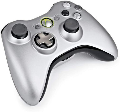 J2Games.com | Silver and Black Wireless Controller (Xbox 360) (Pre-Played - Game Only).