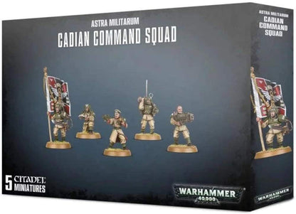 Warhammer 40,000 Astra Militarum Cadian Command Squad (Warhammer)