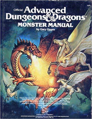 J2Games.com | Advanced Dungeons & Dragons Monster Manual (Dungeons & Dragons) (Pre-Owned).