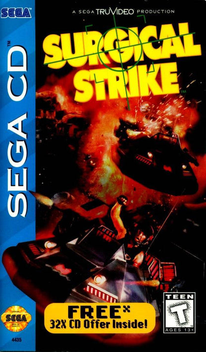 J2Games.com | Surgical Strike (Sega CD) (Complete - Good).