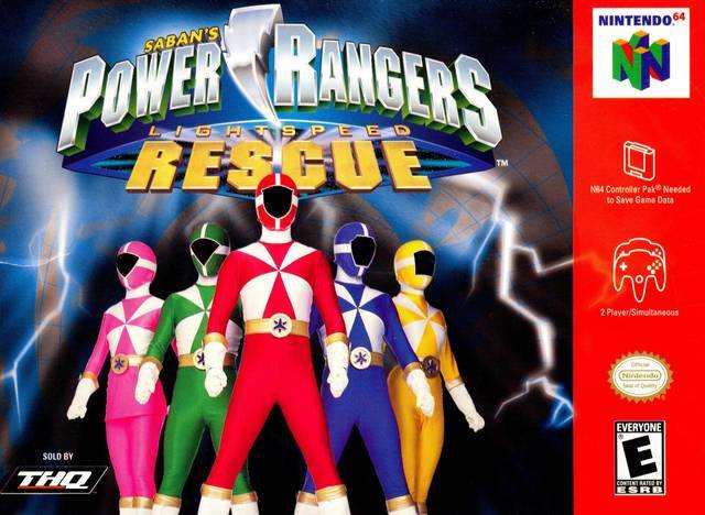 J2Games.com | Power Rangers Lightspeed Rescue (Nintendo 64) (Pre-Played - Game Only).