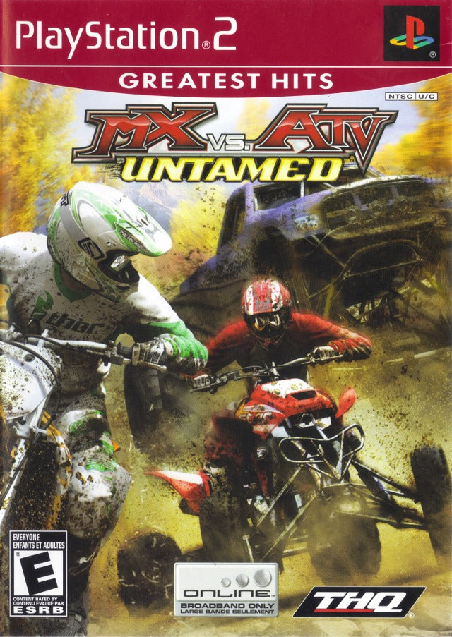 MX vs ATV Untamed (Greatest Hits) (Playstation 2)