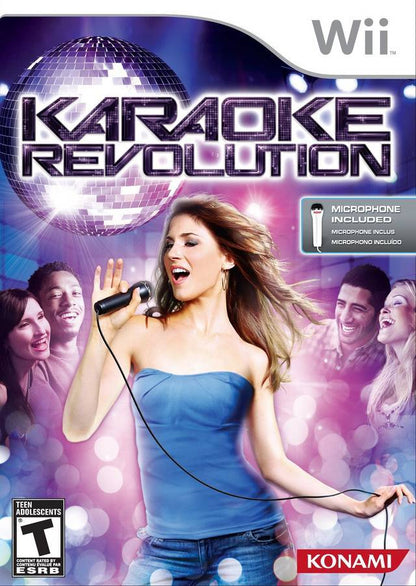 J2Games.com | Karaoke Revolution Game Only (Wii) (Pre-Played - CIB - Good).