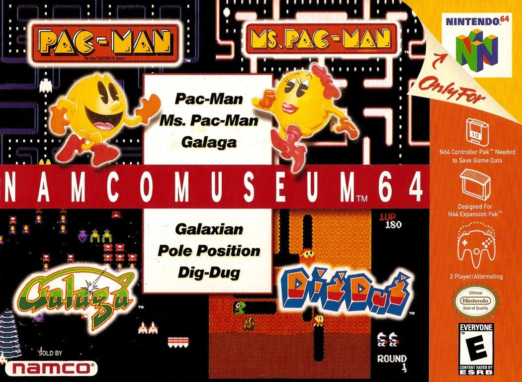 J2Games.com | Namco Museum (Nintendo 64) (Complete - Good).
