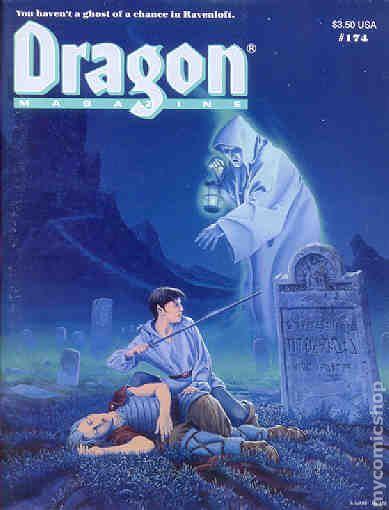 J2Games.com | Dragon Magazine Issue #174 Vol XVI, No 5 October 1991 (Pre-Owned) (Pre-Played - CIB - Good).