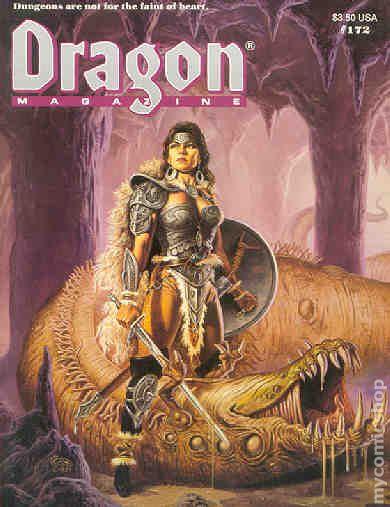 J2Games.com | Dragon Magazine Issue #172 Vol XVI, No 3 August 1991 (Pre-Owned) (Pre-Played - CIB - Good).