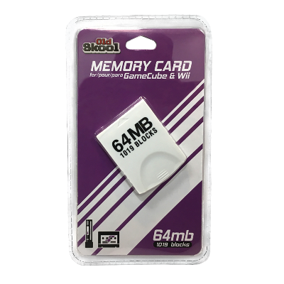 Old Skool 64MB 1019 Block Memory Card for Gamecube & Wii (Gamecube)