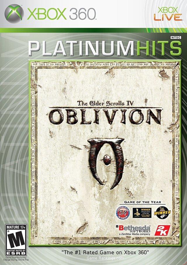 J2Games.com | Elder Scrolls IV Oblivion (Platinum Hits) (Xbox 360) (Pre-Played - Game Only).