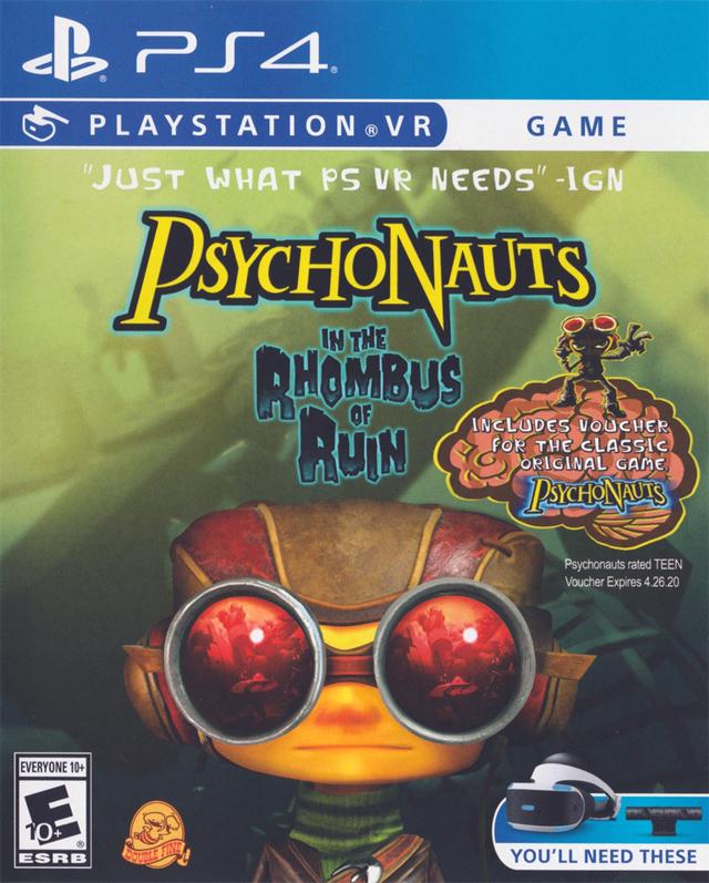 J2Games.com | Psychonauts In the Rhombus of Ruin (Playstation 4) (Pre-Played - CIB - Good).