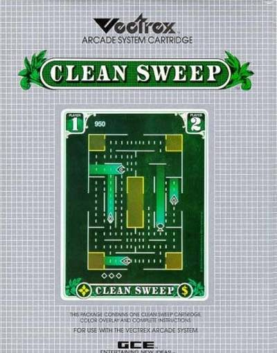 J2Games.com | Clean Sweep (Vectrex) (Pre-Played - Game Only).