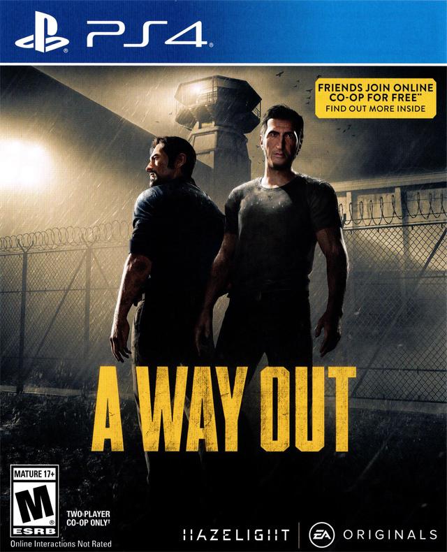 J2Games.com | A Way Out (Playstation 4) (Pre-Played - CIB - Good).