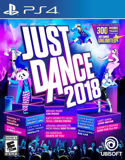 J2Games.com | Just Dance 2018 (Playstation 4) (Pre-Played - Game Only).