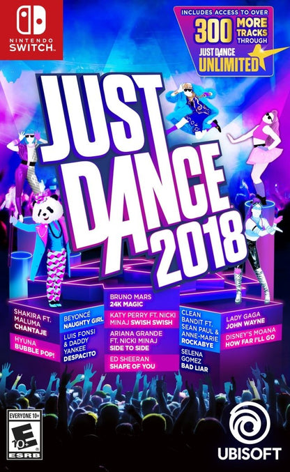 J2Games.com | Just Dance 2018 (Nintendo Switch) (Pre-Played - Game Only).
