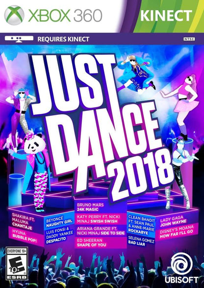 J2Games.com | Just Dance 2018 (Xbox 360) (Pre-Played - Game Only).