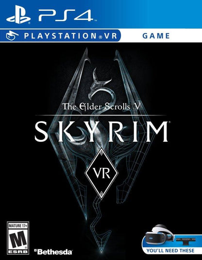 J2Games.com | Elder Scrolls V Skyrim VR (Playstation 4) (Pre-Played - CIB - Good).