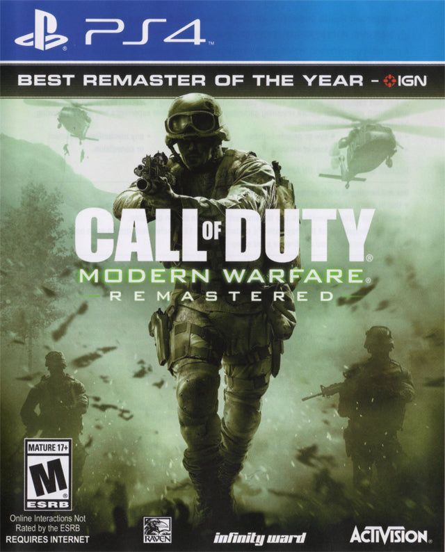 Call of Duty: Modern Warfare Remasterizado (Playstation 4)
