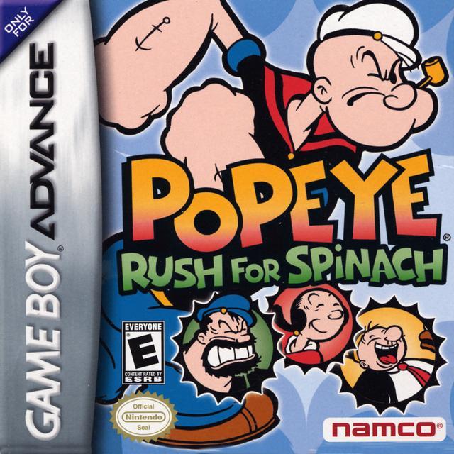 Popeye Rush for Spinach (Gameboy Advance)