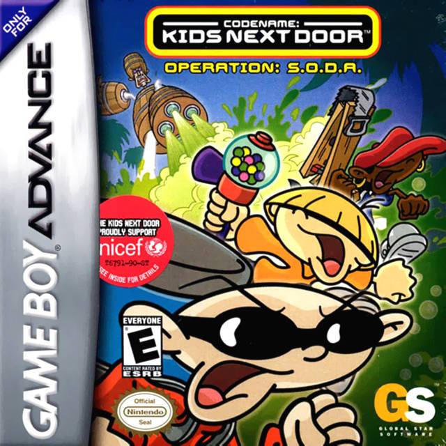 J2Games.com | Codename Kids Next Door Operation SODA (Gameboy Advance) (Pre-Played - Game Only).