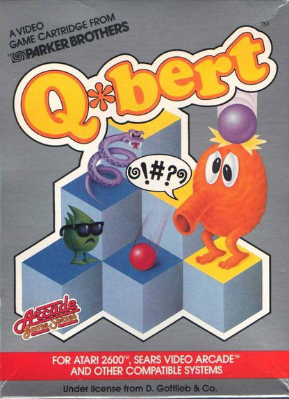 J2Games.com | Q*bert (Atari 2600) (Pre-Played - Game Only).