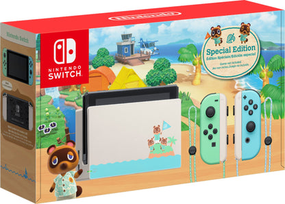 J2Games.com | Nintendo Switch Console Animal Crossing: New Horizons Edition (Nintendo Switch) (Brand New).