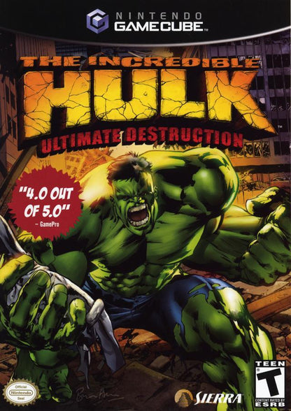 J2Games.com | The Incredible Hulk Ultimate Destruction (Gamecube) (Pre-Played - CIB - Good).