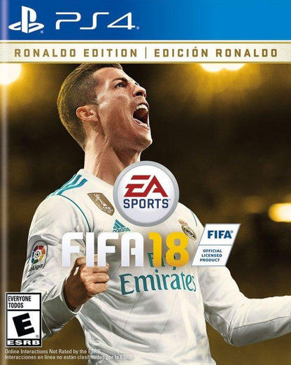 J2Games.com | FIFA 18: Ronaldo Edition (Playstation 4) (Pre-Played - CIB - Good).