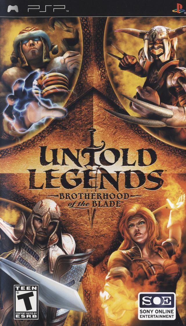 J2Games.com | Untold Legends Brotherhood of the Blade (PSP) (Pre-Played - Game Only).