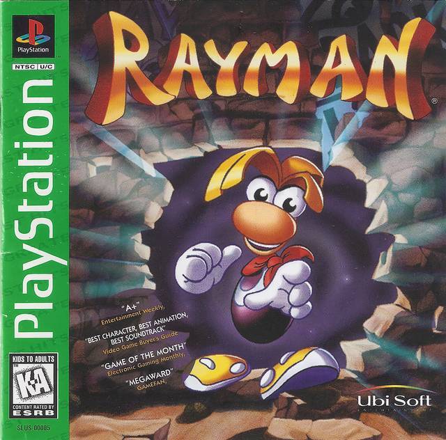 J2Games.com | Rayman (Greatest Hits) (Playstation) (Pre-Played).