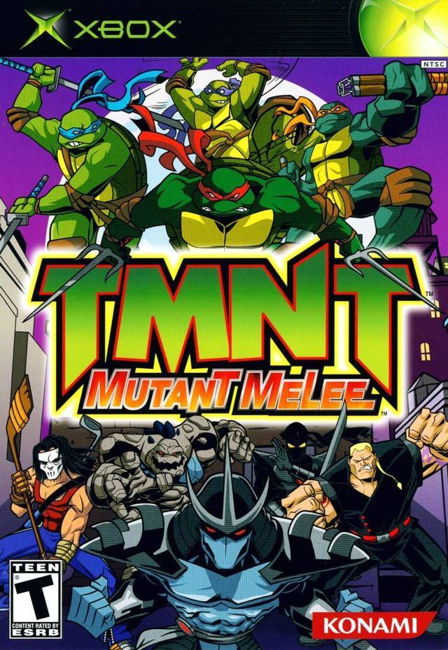 J2Games.com | TMNT Mutant Melee (Xbox) (Pre-Played - Game Only).
