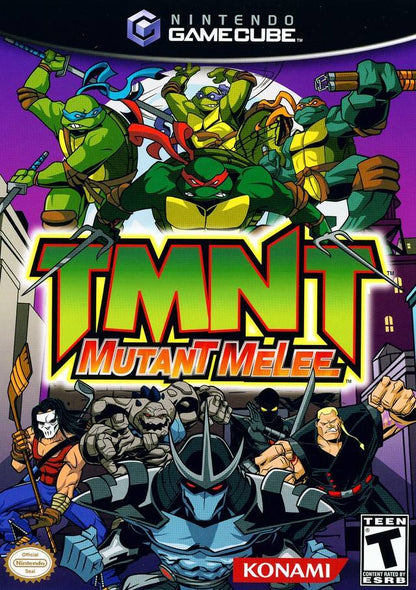 J2Games.com | TMNT Mutant Melee (Gamecube) (Pre-Played - CIB - Good).