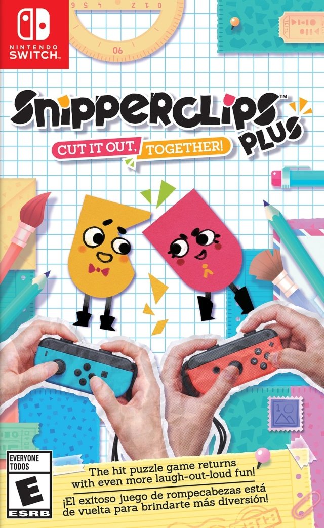 J2Games.com | Snipper Clips Plus (Nintendo Switch) (Pre-Played - CIB - Good).