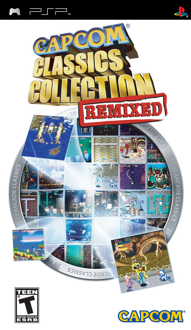 Colección de clásicos de Capcom remezclada (PSP)