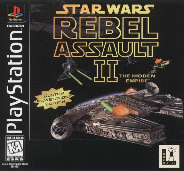 J2Games.com | Star Wars Rebel Assault II The Hidden Empire (Playstation) (Pre-Played - CIB - Good).
