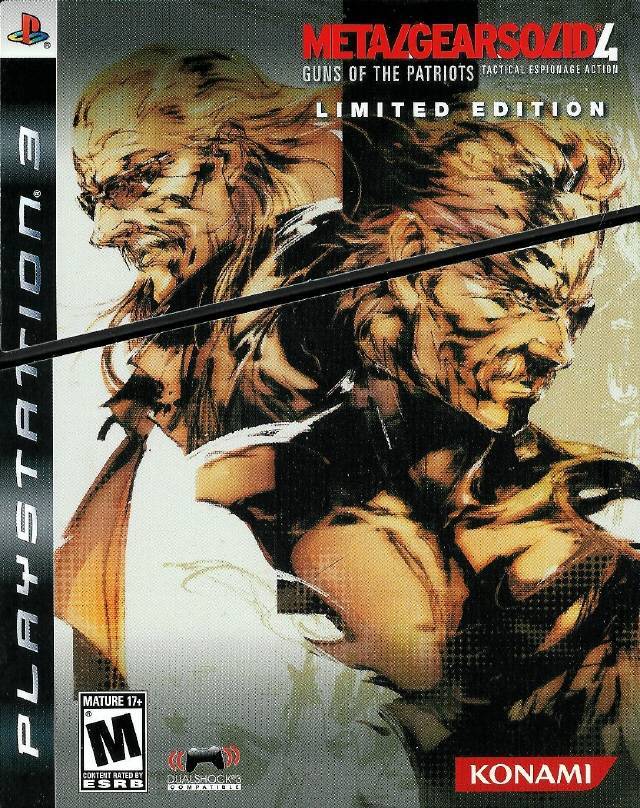 J2Games.com | Metal Gear Solid 4 Guns of the Patriots Limited Edition (Playstation 3) (Complete - Good).