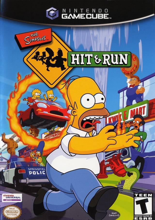 J2Games.com | The Simpsons Hit and Run (Gamecube) (Pre-Played - Complete - Very Good Condition).