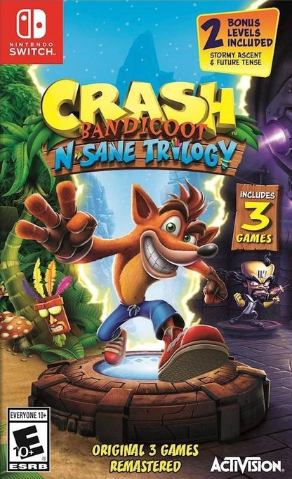 J2Games.com | Crash Bandicoot N' Sane Trilogy (Nintendo Switch) (Pre-Played - Game Only).